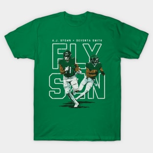 A.J. Brown & DeVonta Smith Philadelphia Fly SZN T-Shirt